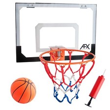 Panier de basket et son panneau avec ballon AFX anneau de 23 cm