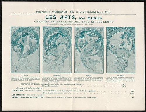 Mucha publicité pour les - mucha.,