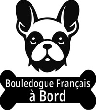 * 1 Sticker -  Bouledogue