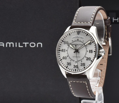 Montre blanche automatique