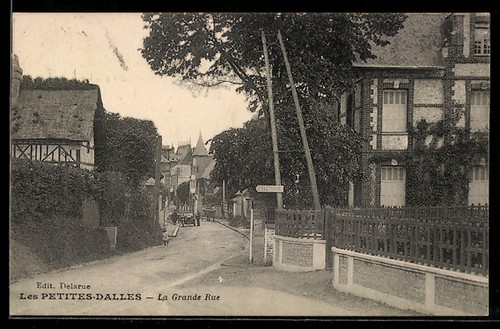 Cpa les petites - petites-dalles,, la
