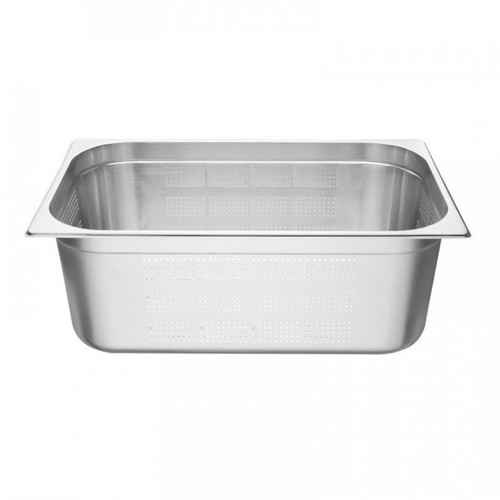 Bac inox perforé 1 - inox, gn