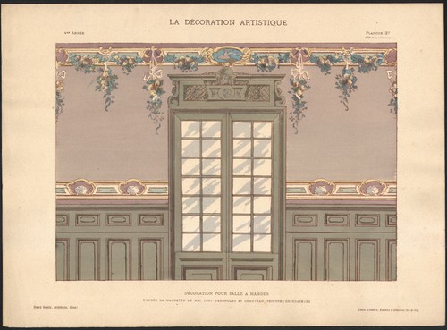 1900 lithographie art - 1900,
