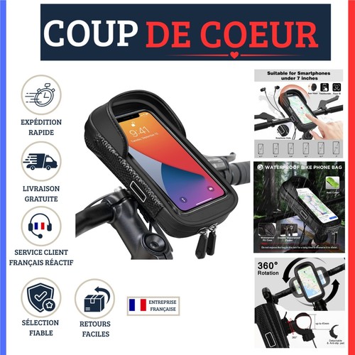 Sacoche guidon vélo étanche - guidon,