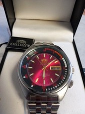 Orient 469ED8-70 diver compressor type automatic watch 21 jewels montre