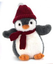 Peluche Pingouin Avec Écharpe