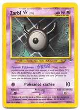 Carte Pokémon Zarbi 29/105