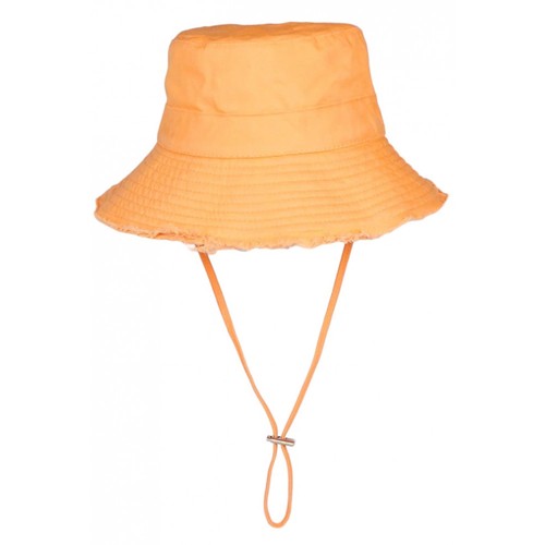 Chapeau bob ficelle jaune - chapeau,