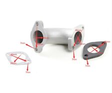 26mm Manifold Intake Inlet Pipe+2 Gaskets For 110 125 140cc Lifan Pit Dirt Bike
