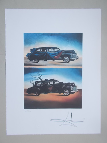 Lithographie salvador dali - lithographie,,