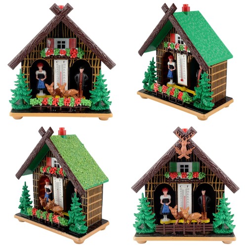 Chalet météo thermomètre