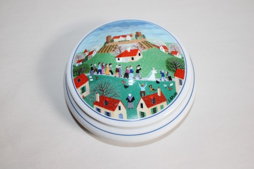 Bonbonnière porcelaine de - en,