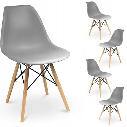 Chaises grises - (boîte, ikea)