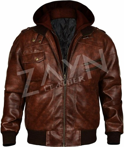 Veste homme vintage cuir - veste,