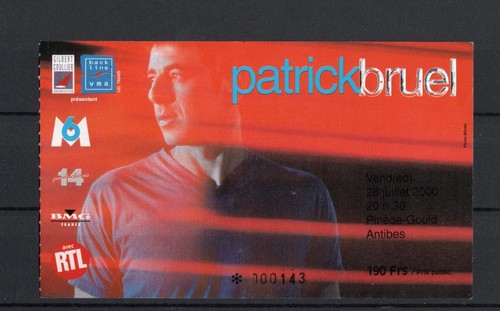 Billet concert patrick bruel - concert,