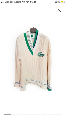 Lacoste pull femme laine - lacoste,