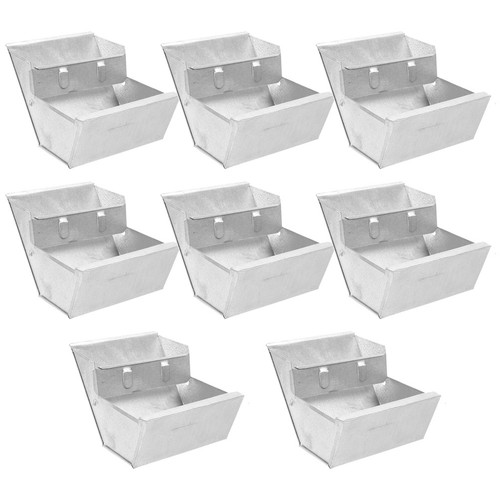 Pcs mangeoire cage - 8, lapin