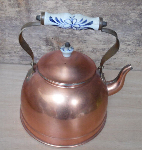 Bouilloire cuivre et - bouilloire, en