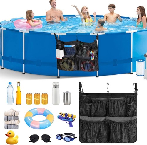 Sac rangement jouets piscine - sac, 5