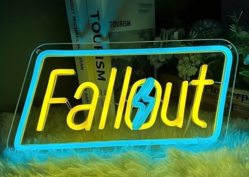 Fallout enseigne led - led, nÉon