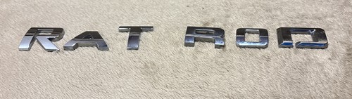 Ray rod emblem badge plastic - emblem,