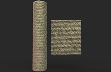 Rouleau texturé 20 pour socles Impréssion 3D pour jeux de figurines 