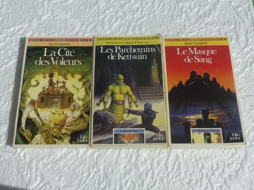 Lot livres dont vous êtes - de,