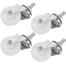  4 pièces roulettes pivotantes chariot roulette remplacement petites roulettes