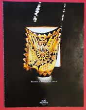 Advertising HERMES l'Afrique au Cœur scarf perfume jewelry bag watch etc 8 pages