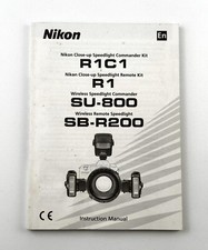 Nikon R1C1 R1 SU-800 SB-R200