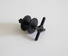 Playmobil (A3701) Wreck Pirates - Black Anchor Winch Reel with Wheel 4136 