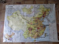 CARTE SCOLAIRE MURALE MDI