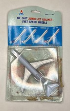 VINTAGE TINTOYS BOEING 727 JAPAN AIRLINES DIECAST METAL 1:210 SCALE WT209 & BOX