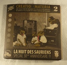 2 x 7", 33 ⅓ RPM, EP, Clear - CD album  Various – La Nuit Des Sauriens vol 2
