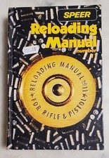 Speer Reloading Manuel number