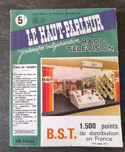 Le haut parleur - 👉, 5x