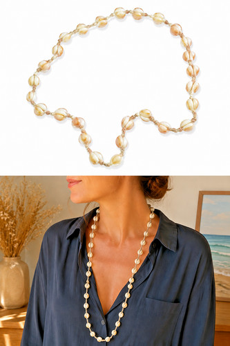 Collier coquillages cauris