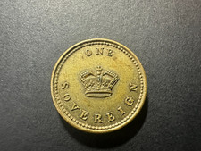 Poids monétaire uniface "one