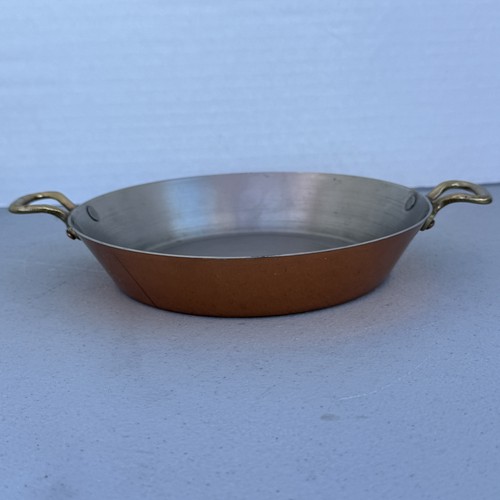 Vintage copper pan metaux - copper,