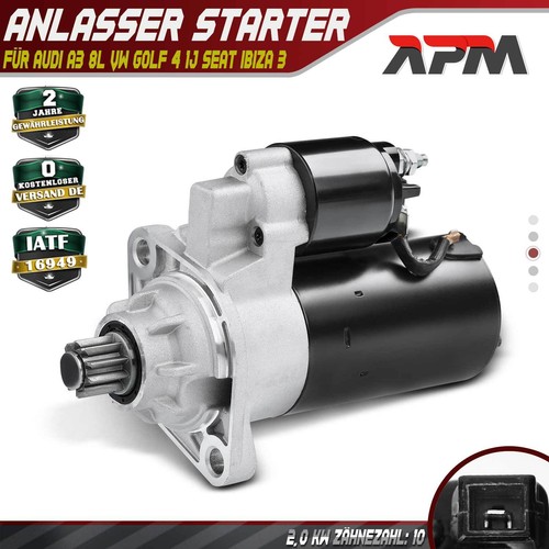 Démarreur pour audi a3 - kw,