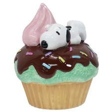 Tirelire Snoopy Cupcake