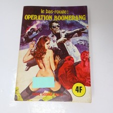 Opération Boomerang Le Bas-Rouge Elvifrance 1974 PB Français French Bd Adulte