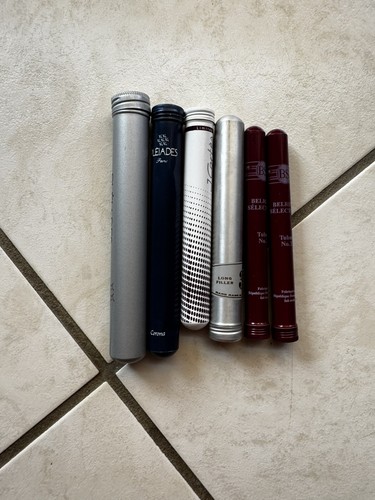 Lot tubes métal vides pour - vides,