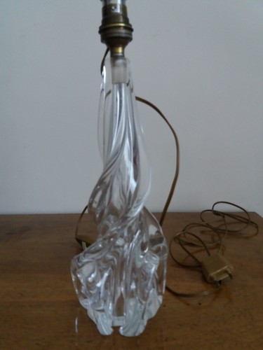 Pied lampe cristal - lampe,