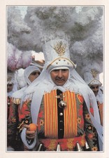 Carte postale POSTCARD 10x15cm BELGIQUE BELGIUM BINCHE carnaval