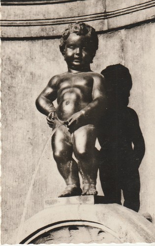 Cpsm bruxelles manneken pis - manneken,