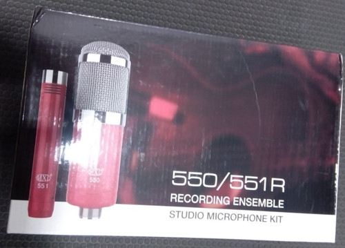 Mxl mics 550 551r - 550/551r, red