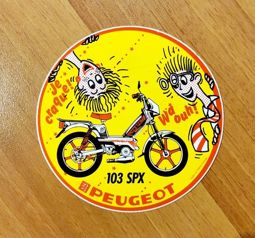 Peugeot 103 spx - 103, autocollant