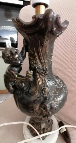 Ancienne lampe cassolette - lampe, avec