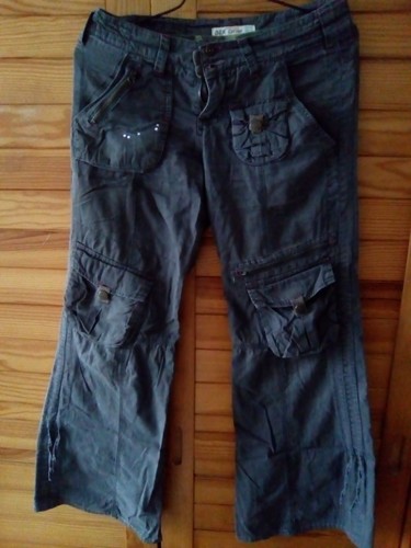 Pantalon gris anthracite - pantalon,